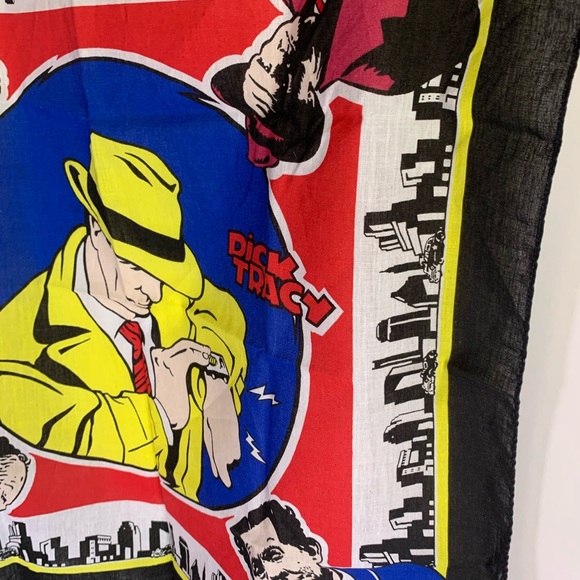 Vintage Dick Tracy bandanna - Picture 2 of 7